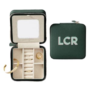 MARK & GRAHAM Personalized Small Travel Jewelry Case