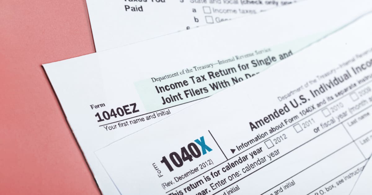 How to Amend a Tax Return How and When to File Form 1040X Buy Side