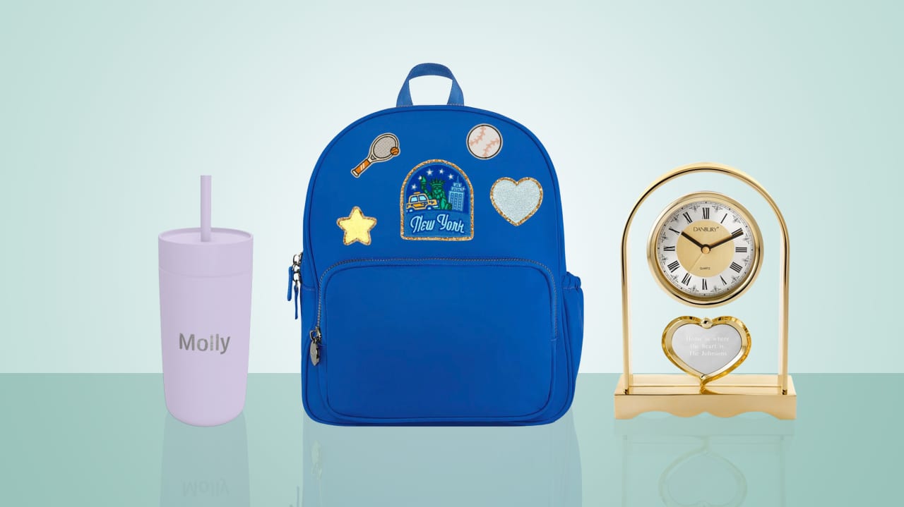 Mini Backpack - Customizable Boys Backpack | Stoney Clover Lane Berry Blue