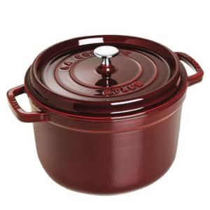 Staub Cast Iron Tall Cocotte, 5 qt