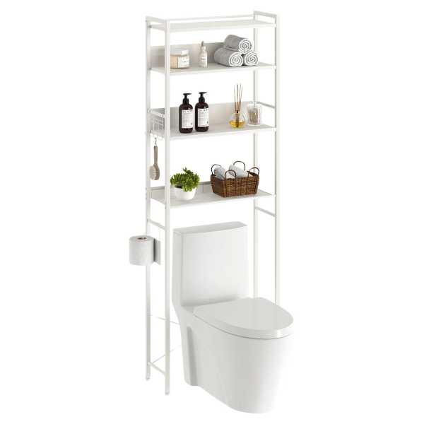 Calirose Freestanding Over-the-Toilet Storage