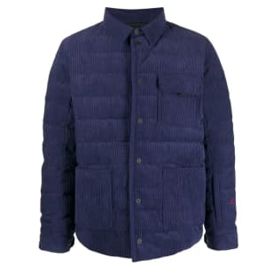 Perfect Moment Corduroy Down Shirt Jacket