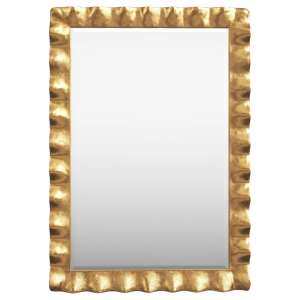 Joss & Main Edith Scalloped Metal Wall Mirror