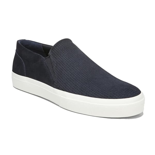 Mens slip on black on sale sneakers