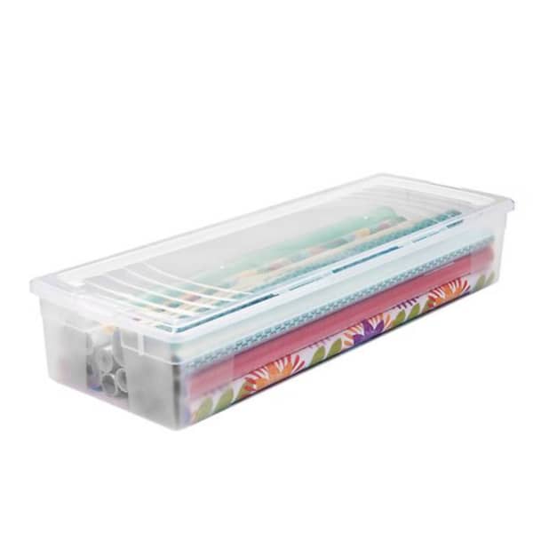 Clear Gift Wrap Box