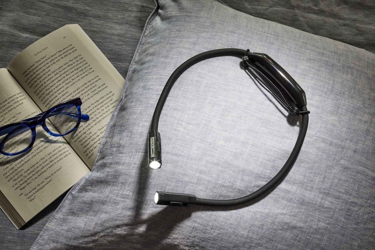 This Clever Book Light Makes Reading in Bed Even Better