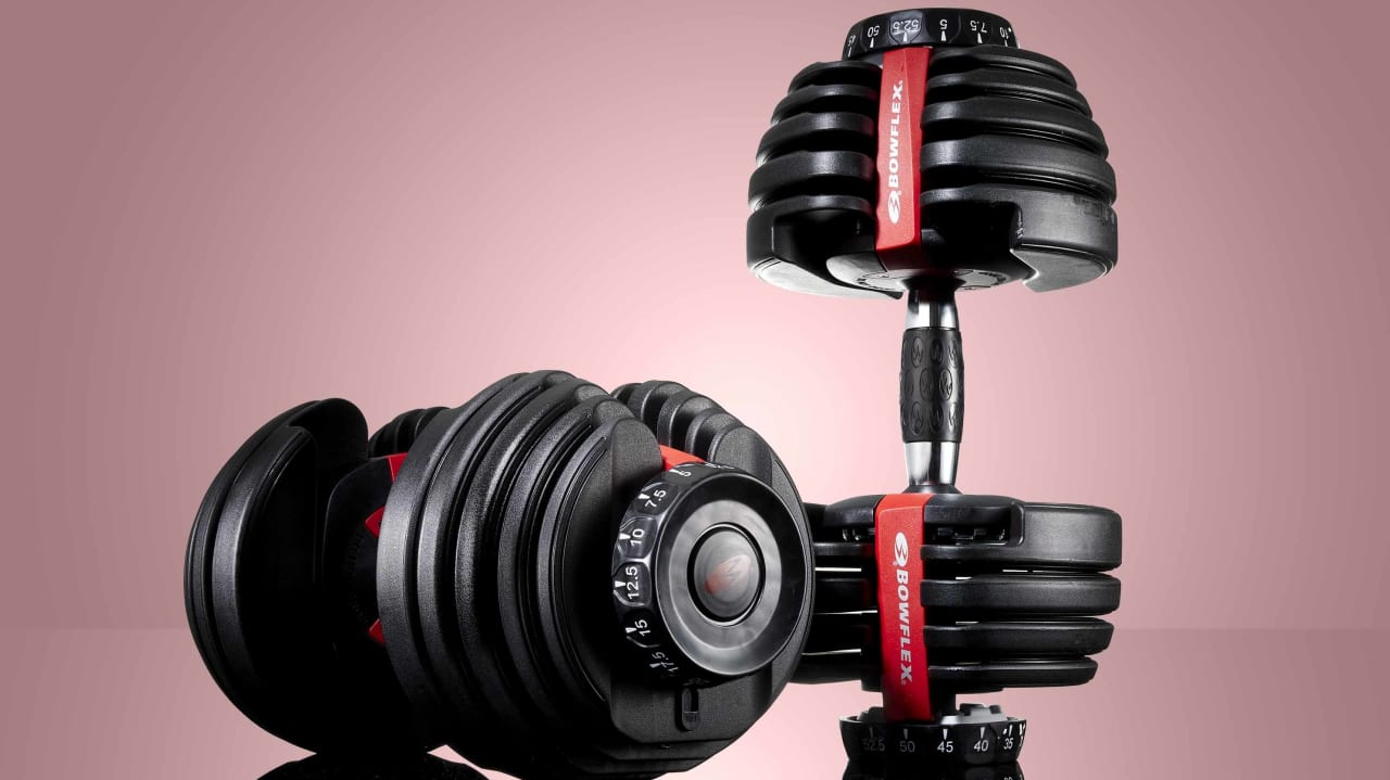 Bowflex dumbbells out online of stock