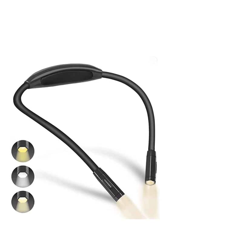 Top 10 Best Led Neck Reading Lights Of 2021 Book Light For Reading Rechargeable Hug Light Xs