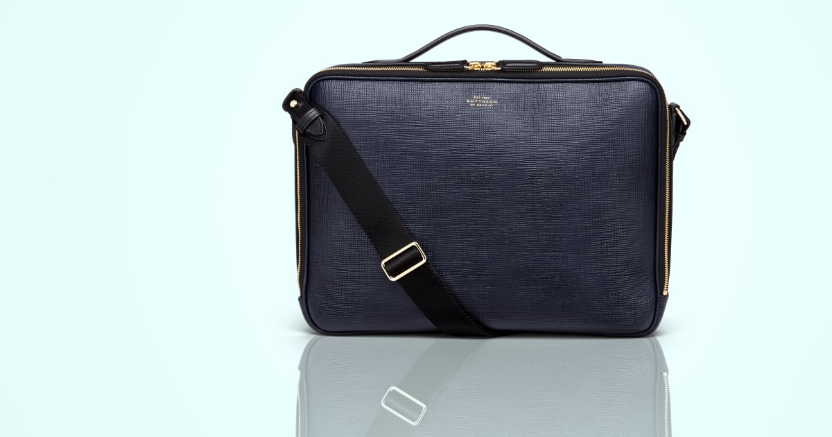 Loewe - Goya Laptop Bag , Men, Black