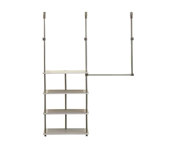 Closetmaid 4-Shelf Closet Maximizer, White