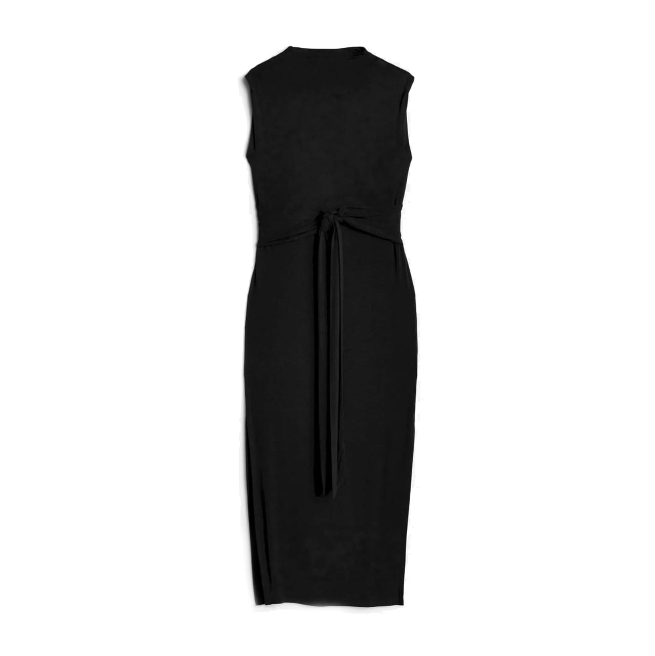 HyBrid & Company Womens Super Comfy Slim Fit Sleeveless Midi Dress Made in USA 