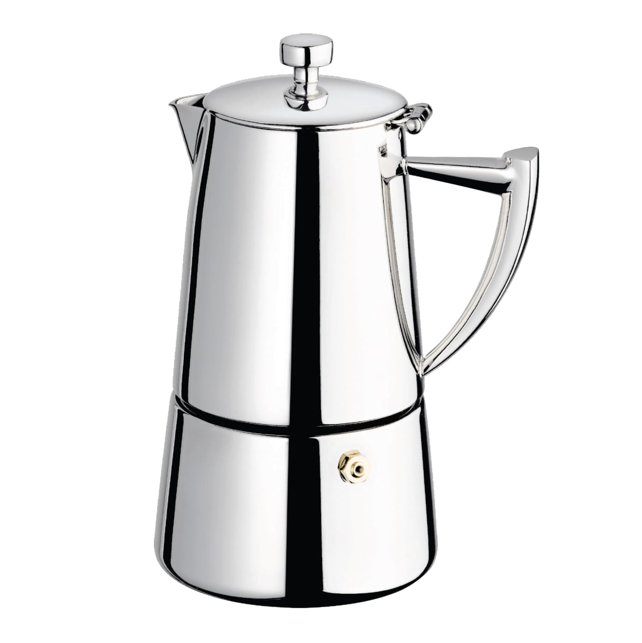 10-Cup Stainless Steel Stovetop Moka Espresso Maker