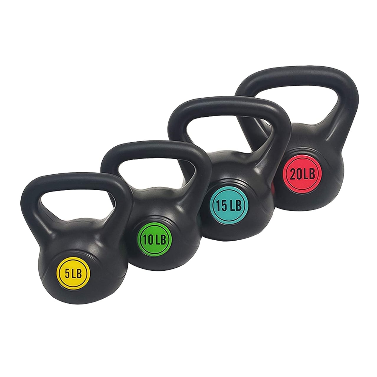 Wide Grip Kettlebell Exercise Fitness Weight Set