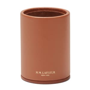 M.MLaFleur Leather Pen Holder