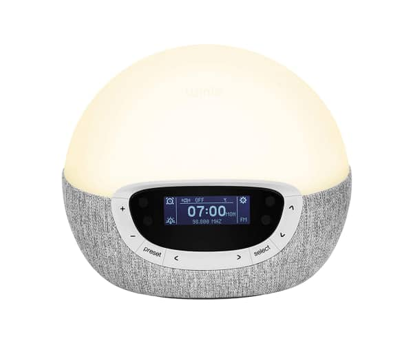 Best Buy: Philips SmartSleep Connected Sleep and Wake-Up Light Therapy Lamp  White HF3670/60