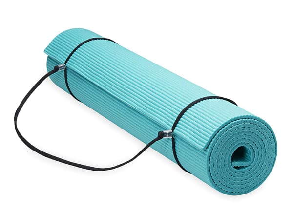 Gaiam Premium 2-Sided Yoga Mat in Midnight Blues (6MM)