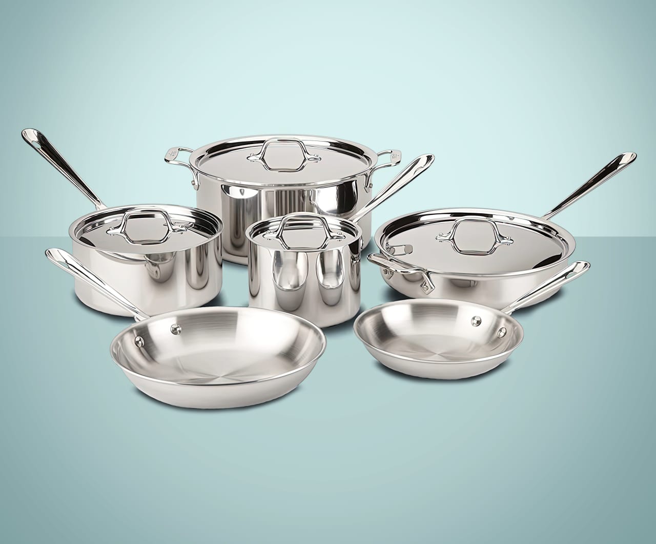 HexClad Hybrid Perfect Pots & Pans Set (12PC)