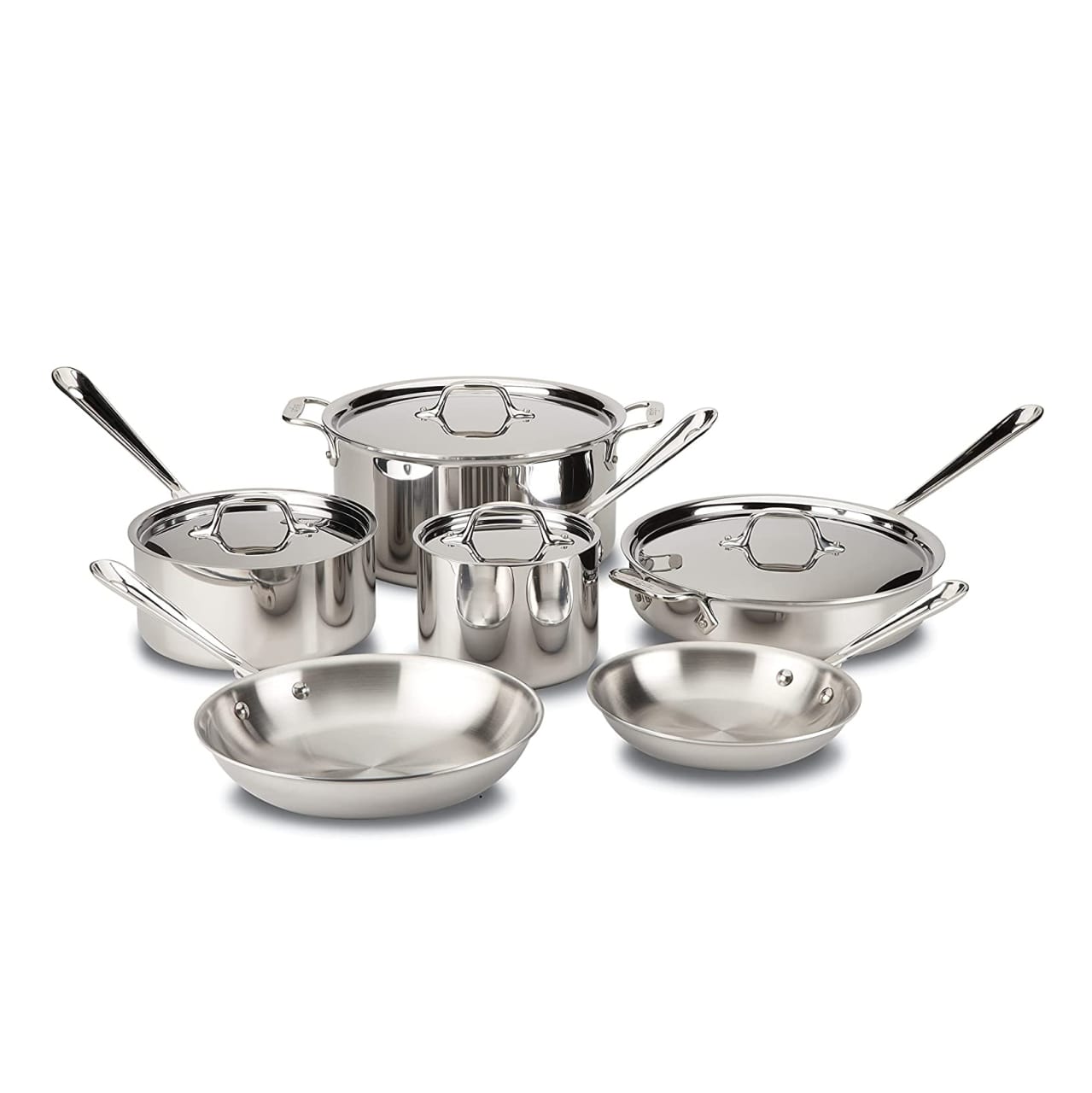 D3 Stainless Cookware 10-piece Set