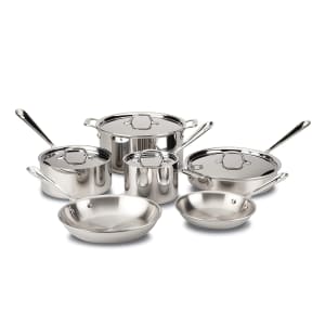 All-Clad D3 Stainless Cookware 10-piece Set