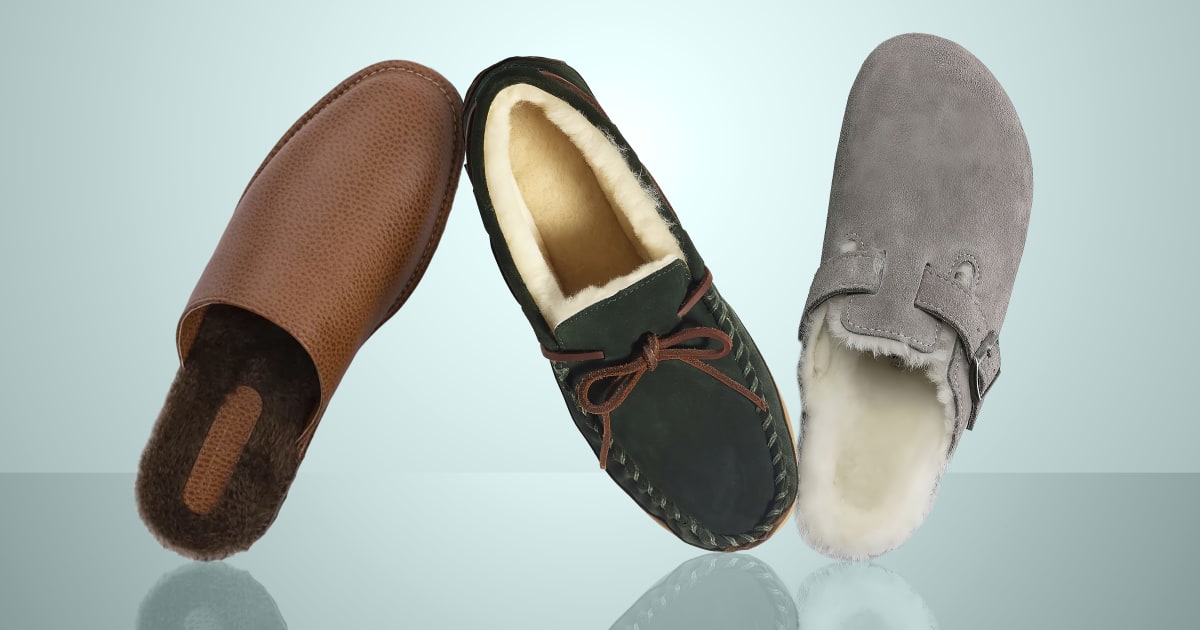 21 Best Slippers for Men in 2023: Plush, Comfy House Shoes to