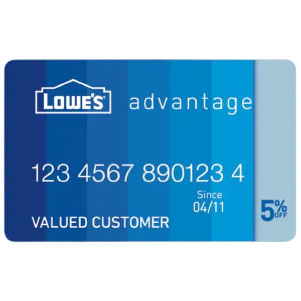 Lowe’s Advantage Card Review Buy Side from WSJ