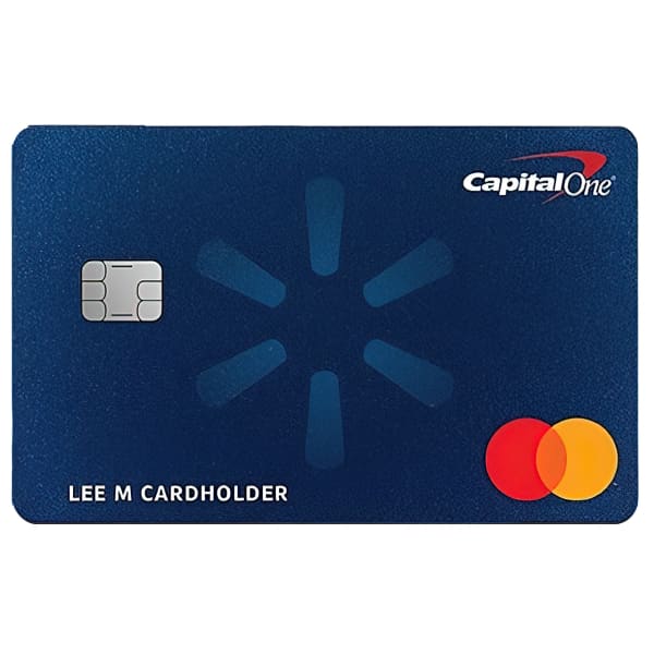 Capital one outlet walmart card