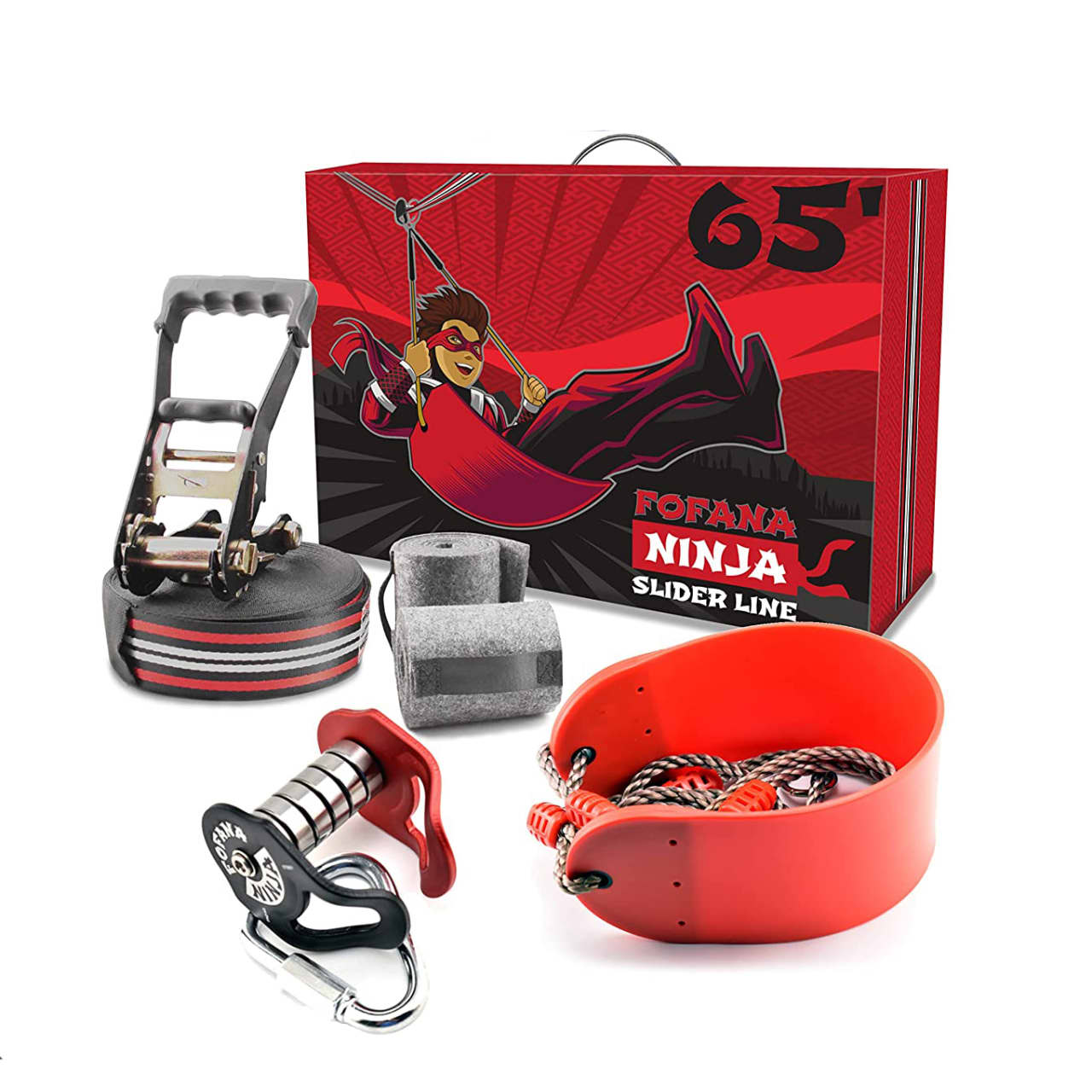 Ninja Slider Zipline Pulley Kit