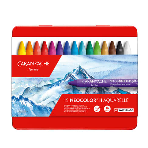 Box of 15 Neocolor II Pastels