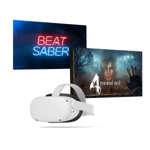 Meta Quest 2 Resident Evil 4 Bundle with Beat Saber