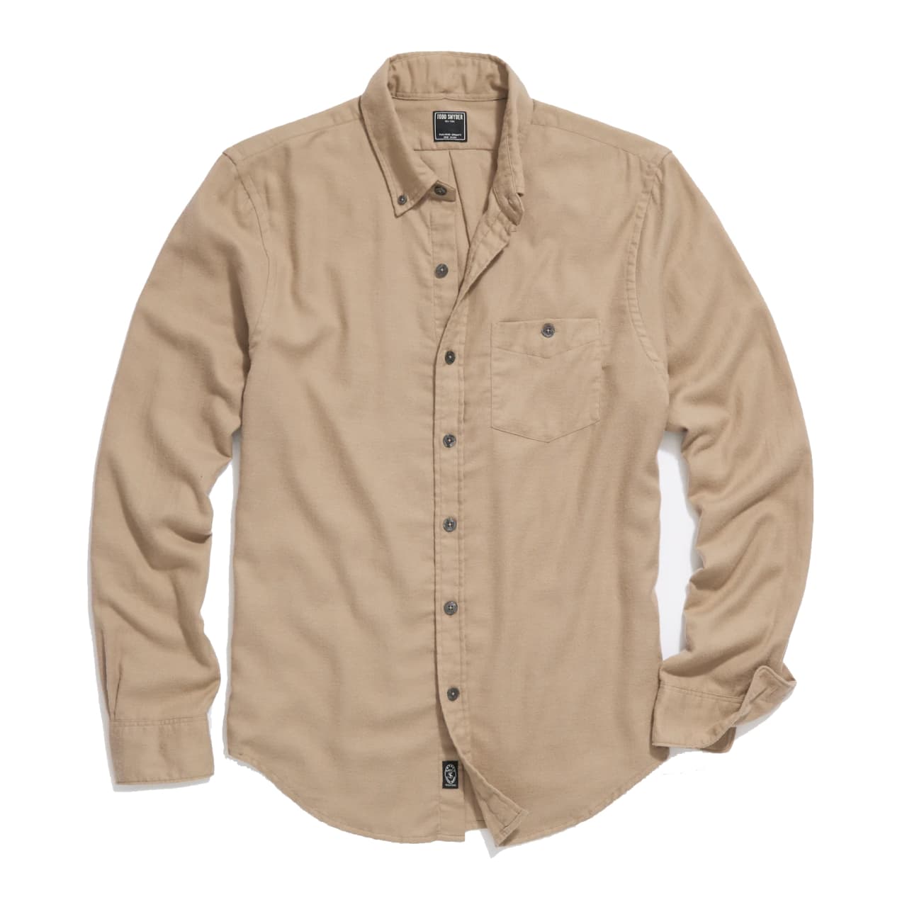 Brushed Flannel Button-Down
