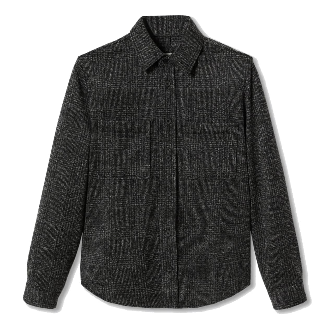 Wool Overshirt with Pockets