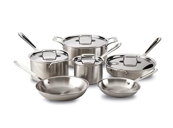 D5 Stainless Cookware 10-Piece Set