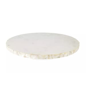 ANAYA  Mother of Pearl Marble Lazy Susan