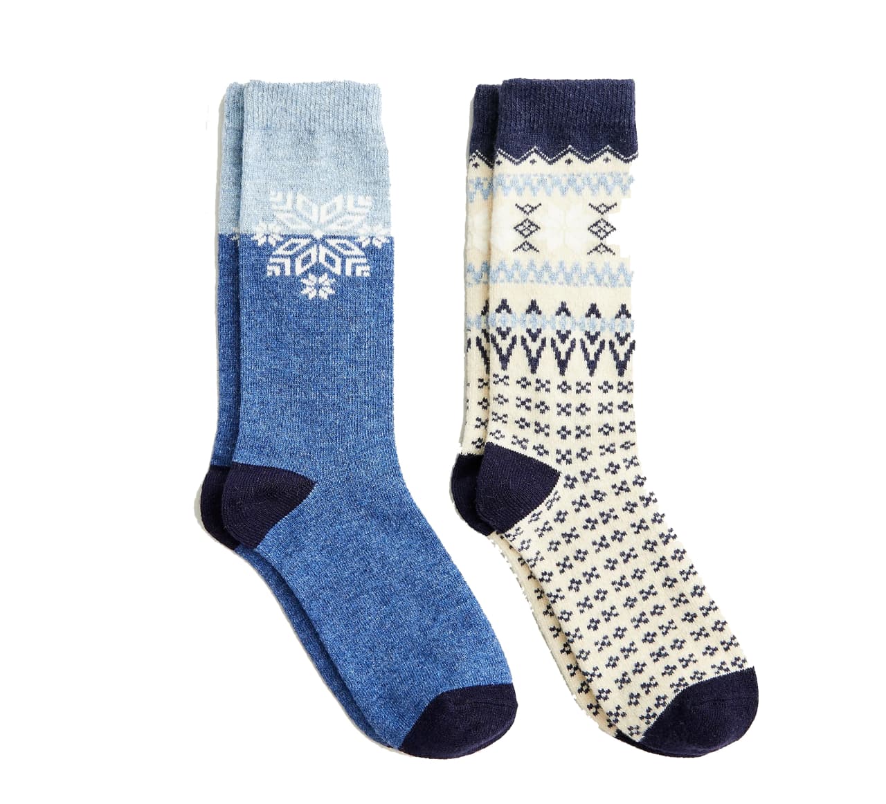 Cozy Snowflake Socks