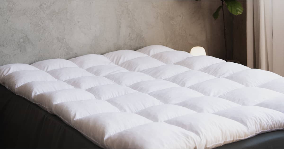 A Plush and Cooling Mattress Topper Has Double Discounts at