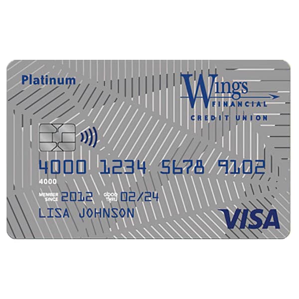 Wings Visa Platinum Credit Card Review Buy Side from WSJ