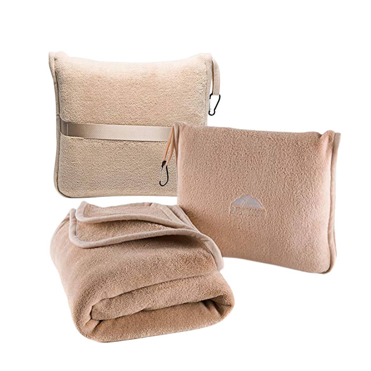 Premium Soft Travel Blanket Pillow