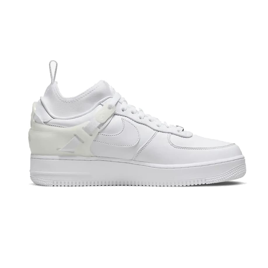 Undercover Air Force 1 Rubber-Trimmed Leather Sneakers