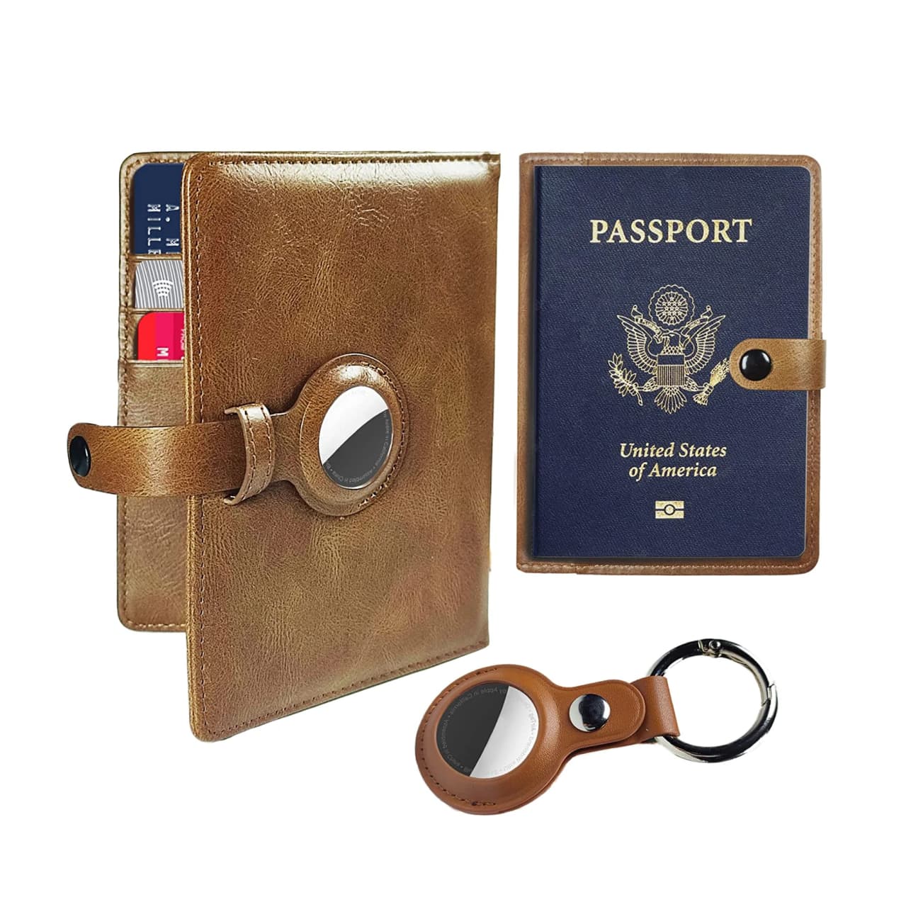 AirTag passport holder