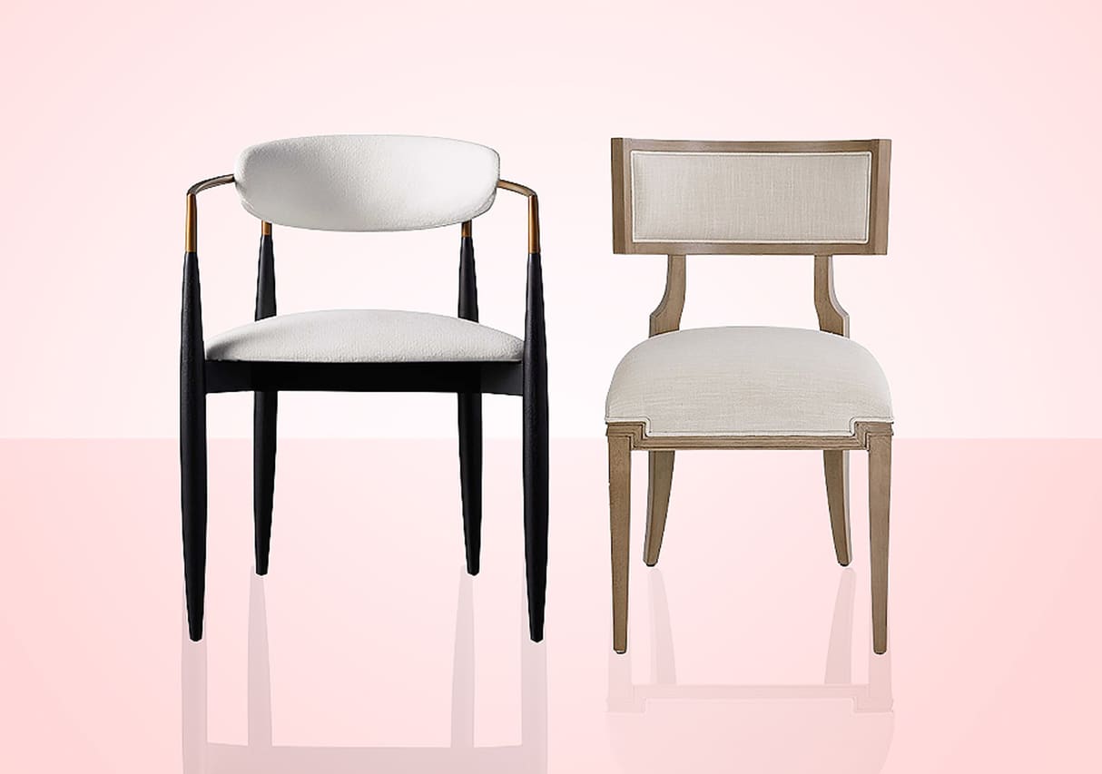 Klismos dining best sale chair restoration hardware