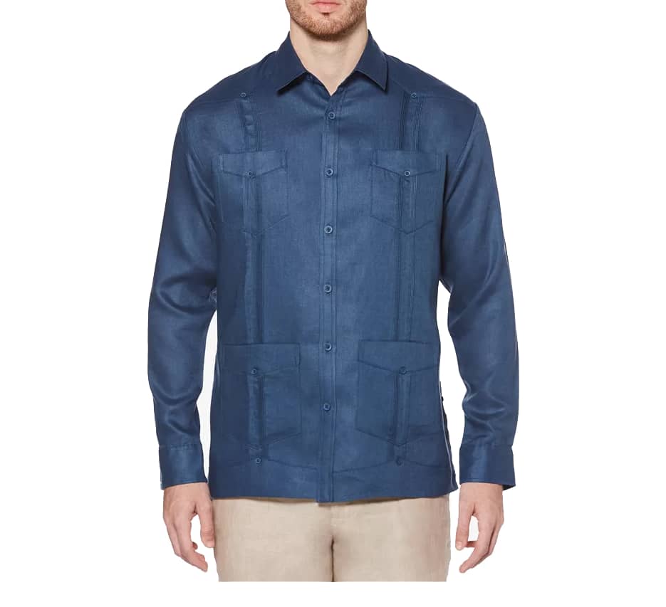 Buy Cuban Guayabera & Banded Bottom Mens Shirts  Embroidered Cuban  Guayabera Wedding Shirt And casual I cuban shirts I cuban retro shirts I  dress shirts