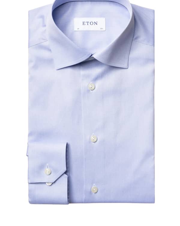 White Royal Oxford Shirt - Eton