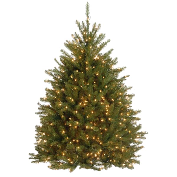 Artificial Mini Christmas Tree (Clear Lights, 4.5 Foot)