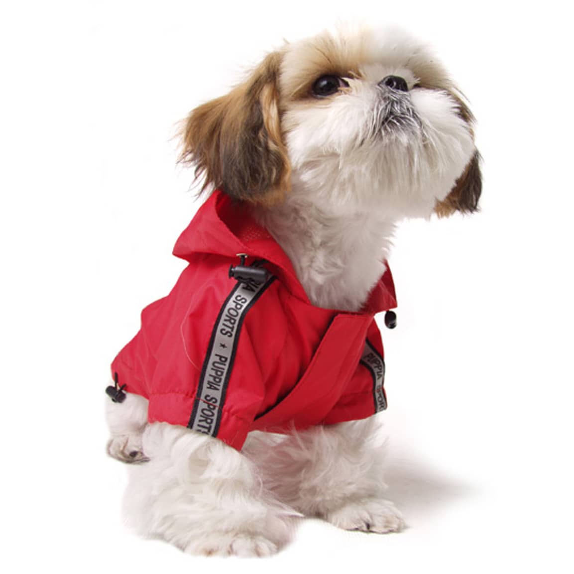 Reflective LV Raincoat With Hood For Dogs