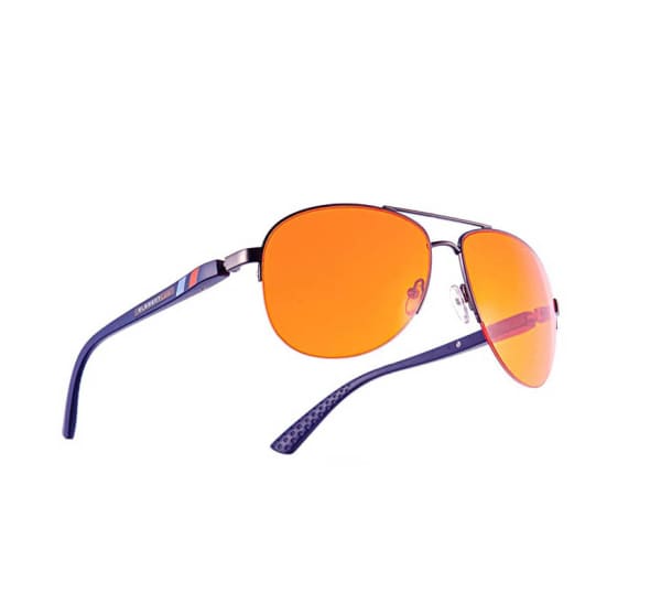 3 PAIR Aviator Blue Blocking Sunglasses with Blue Light Blocker Amber Lens