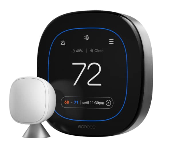 Wireless Thermostat With Remote Sensor