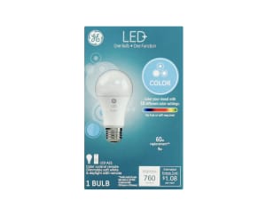 GE LED+ Color Changing Light Bulbs