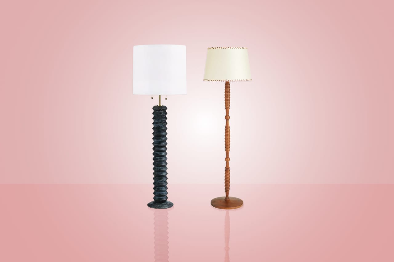 Wilde Polished Brass Task Modern Floor Lamp + Reviews