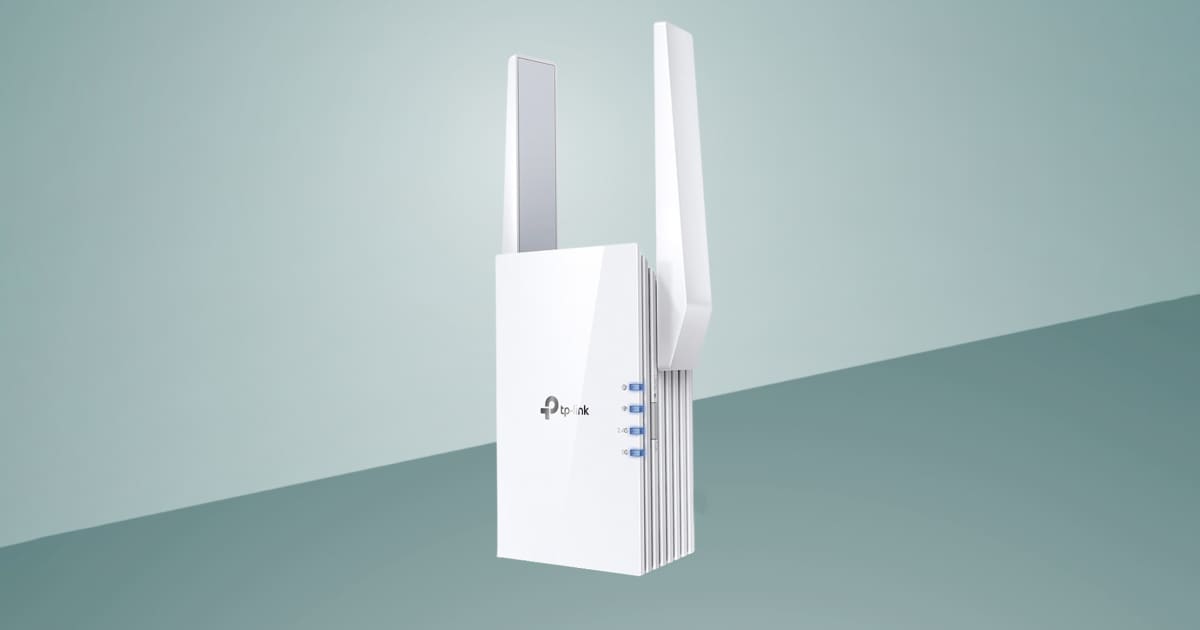 Dual-Band WiFi 6 Range Extender (AX1800), Linksys