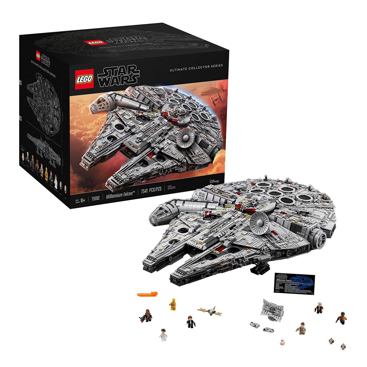 Star Wars Ultimate Millennium Falcon 75192 Expert Building Kit and Starship Model